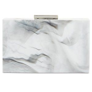 Evening Party Marble Box Clutch 80200